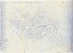 Wohngemeinde Wetzlar-Dahlheim: Lageplan 1:2000
