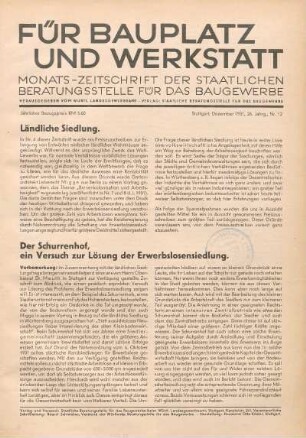 Ländliche Siedlung