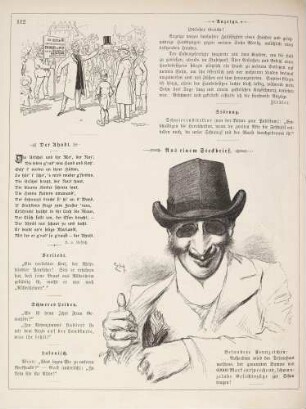"Amerikanische Reklame" "Aus einem Steckbrief"