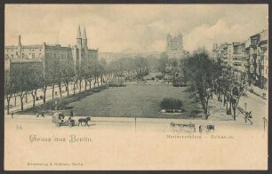 Ansichtskarte "Mariannenplatz - Bethanien"