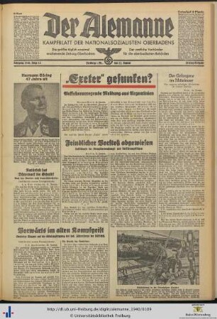 12.01.1940 (Freitag-Ausgabe)