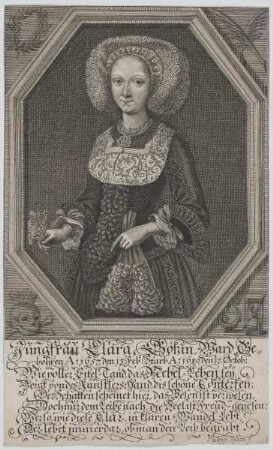 Bildnis der Clara Götzin