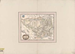 Karte der Oberlausitz, 1:370 000, Kupferstich., 1633 : Lvsatia Svperior = Ober-Laußnitz / [Hrsg. und Stecher: Matthaeus Merian]. - 1:370 000. - [Franckfurt] : [Matthaeus Merian] , [1650]. - 1 Kt. : Kupferstich ; 33 x 26 cm