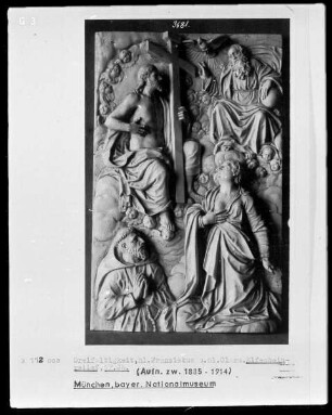 Dreifaltigkeit, hl. Franziskus, hl. Clara