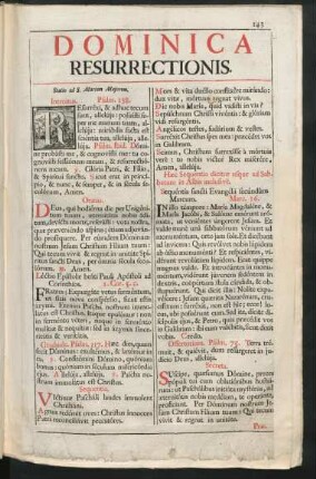 Dominica Resurrectionis