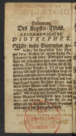 Erläuterung des Kupffer-Tituls