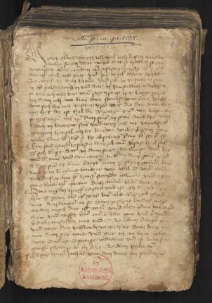 'Das Steinbuch' (Anfang, s. a. unten, 153v-154v)
