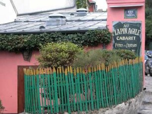 Historische Künstlerkneipe "Le Lapin Agile" am Montmartre