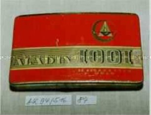 Blechdose für 25 Zigaretten "ALADIN 1001"