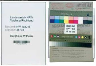 Entnazifizierung Wilhelm Berghaus , geb. 09.09.1893 (Schlosser)