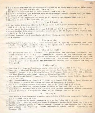 H. Stilistik und Rhetorik.
