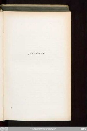 Jerusalem