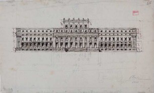 Entwurf für ein Schloss