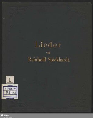 Vier Lieder : für eine Singstimme mit Pianoforte-Begleitung; op. 6