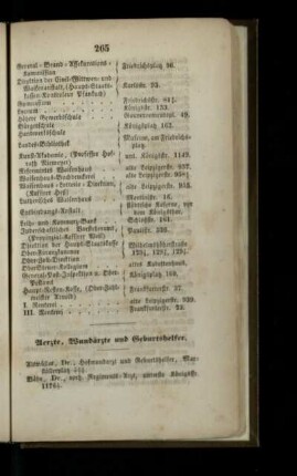 Aerzte, Wundärzte und Geburtshelfer