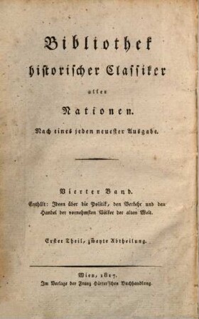 Ideen über die Politik, den Verkehr und den Handel der vornehmsten Völker der alten Welt, 1,2. Th. 1, Asiatische Völker ; Abth. 2, Phönicier, Babylonier, Scythen, Inder