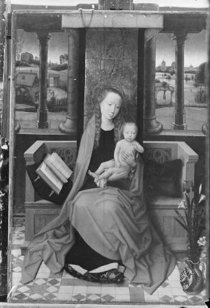 Thronende Maria mit dem Kind