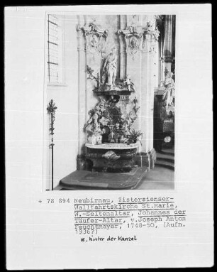 Johannes der Täufer Altar