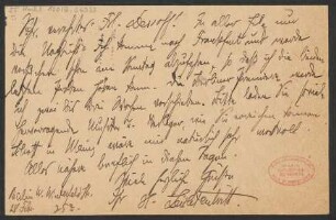 Brief an Margarethe Dessoff : 28.02.1914