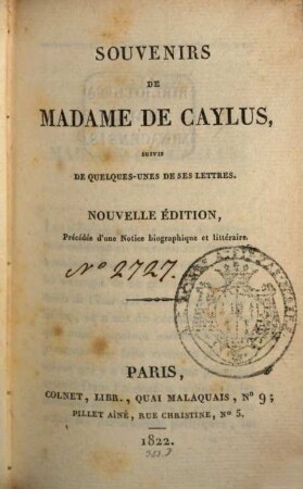 Les Souvenirs
