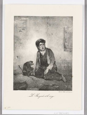 Le Savoyard et le singe