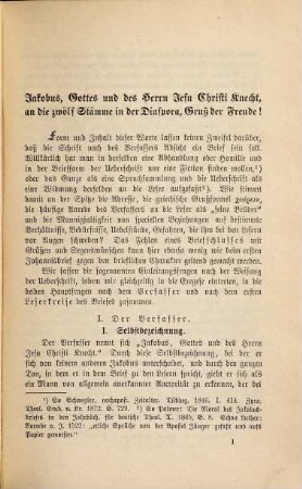 Der Brief des Jakobus