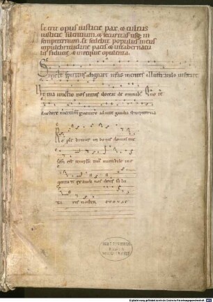 Windberger Interlinearversion der Psalmen (sog. Windberger Psalter) - BSB Cgm 17