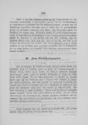 B. Zum Einführungsgesetz.
