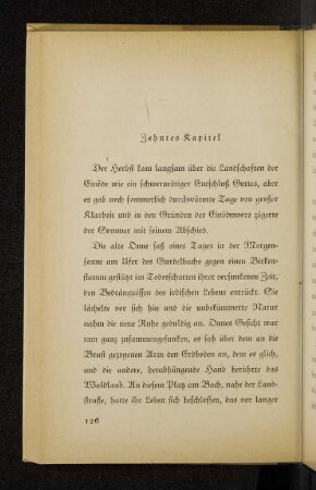 Zehntes Kapitel