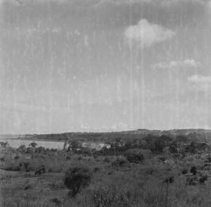 Victoriasee : Blick über die Uferlandschaft des Victoriasee bei Entebbe
