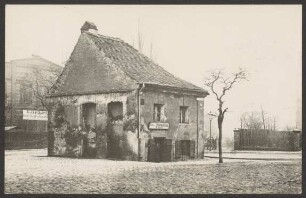 Ansichtskarte "Zollhäuschen am Schlesischen Tor"
