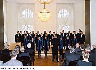 Auftritt des Körnerschen Sing-Vereins Dresden unter Leitung von Peter Kopp