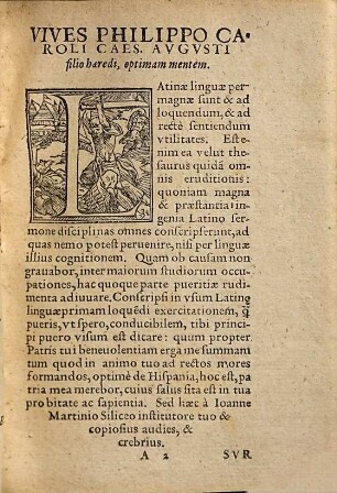 Lingvae Latinae Exercitatio Ioannis Lodouici Viui Valentini : Libellus valde doctus & elegans, nuncq[ue] denuo in lucem editus : Accessit & vocum aliquot difficiliorum explicatio, & rerum verborumque memorabilium diligentissimus Index