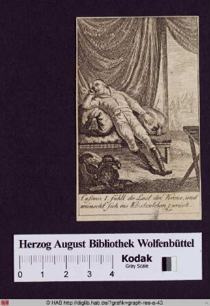 Casimir I. fühlt die Last der Krone.