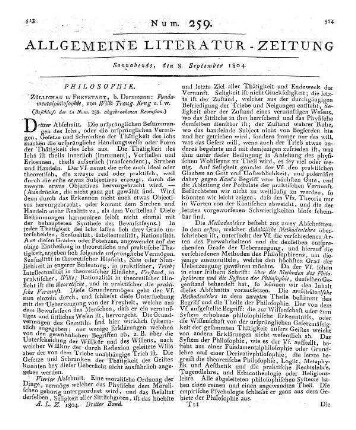 Schad, J. B.: Gemeinfaßliche Darstellung des Fichteschen Systems und der daraus hervorgehenden Religionstheorie. Bd. 3. Erfurt: Hennings 1802 Bd. 3. auch u.d.T.: Absolute Harmonie des Fichteschen Systems mit der Religion