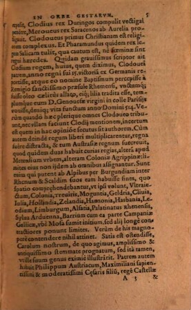 Commentarius brevis rerum in orbe gestarum