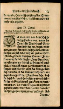 Das XL. Capitel.