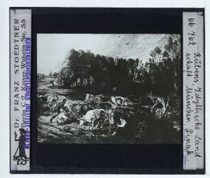 Rubens, Landschaft mit einer Kuhherde (München, AP 322)