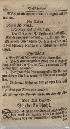 Das XII. Capitel. Von der Gelbsucht.