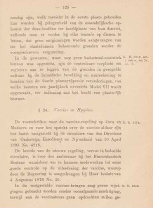 § 24. Vaccine en hygiene