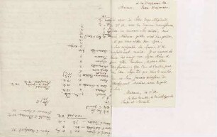 Karoline Luise von Baden an Luise von Sachsen-Weimar-Eisenach (ohne Ort)