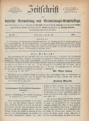 No. 10 - 11 = Mai - Juni