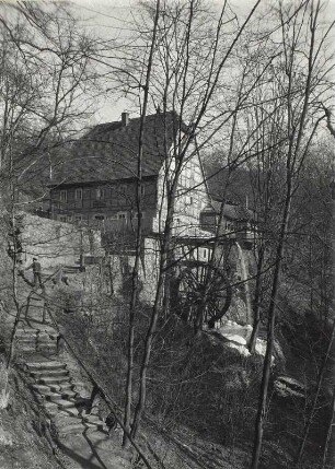Keppmühle : Dresden, Keppmühle, Ansicht aus dem Keppgrund