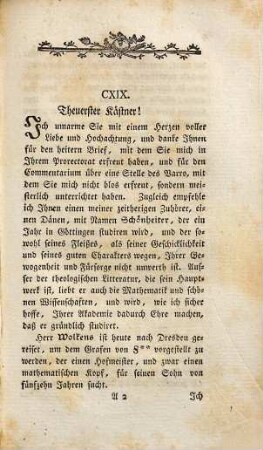 Gellerts sämmtliche Schriften, 6. Theil. Gellerts Briefe