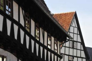 Quedlinburg - Hausfassade : Historisches Hausdetail, aufgenommen am 20. Oktober 2012 in Quedlinburg