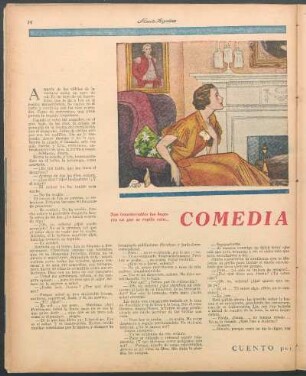 Comedia vulgar : Cuento por M. R. Hernandez