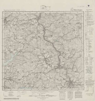 4811 (alte Nr.: 2784) Meinerzhagen, Topographische Karte 1:25000 (4cm - Karte)
