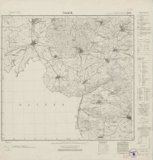 5629 (alte nr.: 3285) Römhild, Meßtischblatt (4c - Karte)