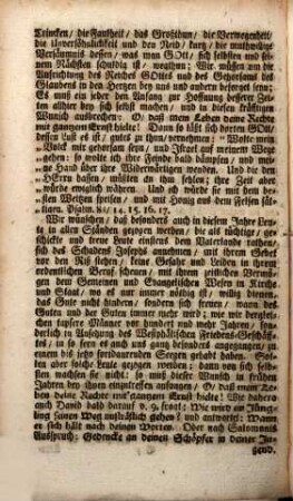 Der beste und nöthigste Wunsch: Eines Liebhabers des göttlichen Wortes: O daß mein Leben deine Rechte mit gantzem Ernst hielte : Wie solcher auf das merckwürdige 1748ste Jahr zu Erweckung mehrerer Liebe und Hochachtung vor das Wort des Herrn schritfmäßig erwogen, Und das darauf, unter göttl. Beystand von oben verfaßte Gebet an dem ersten Tage dieses Neuen Jahres In den Sechs Evangelischen Gemeinden der Stadt Augspurg Nach allen Vor- und Nachmittags-Predigten gesprochen worden, Beydes aber noch weiter in den Hütten der Gerechten gebrauchet werden solle