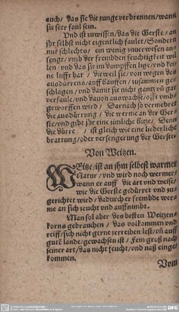 Von Weitzen.